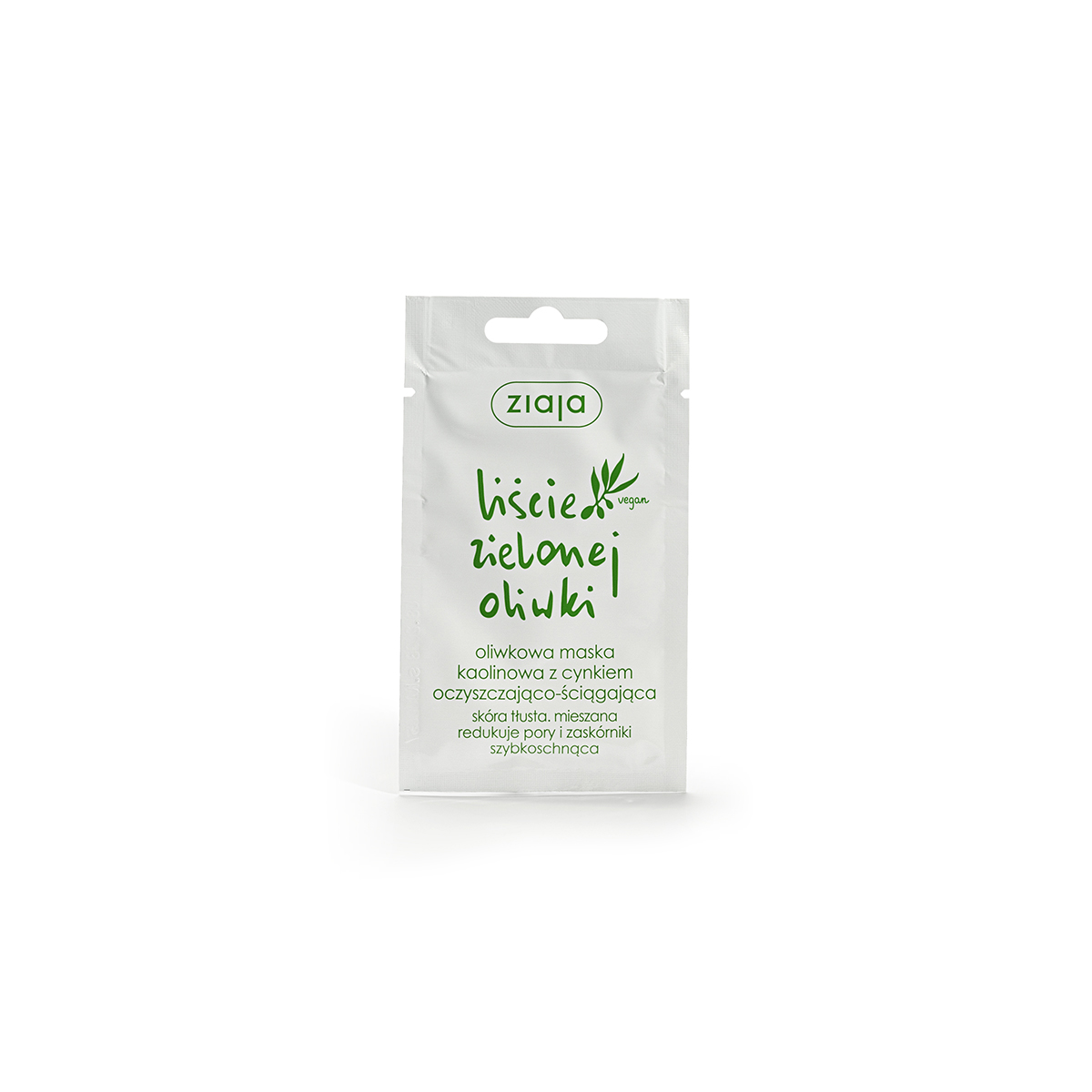 Ziaja Oliwkowa Maska Kaolinowa Z Cynkiem Oczyszczająco-Ściągająca