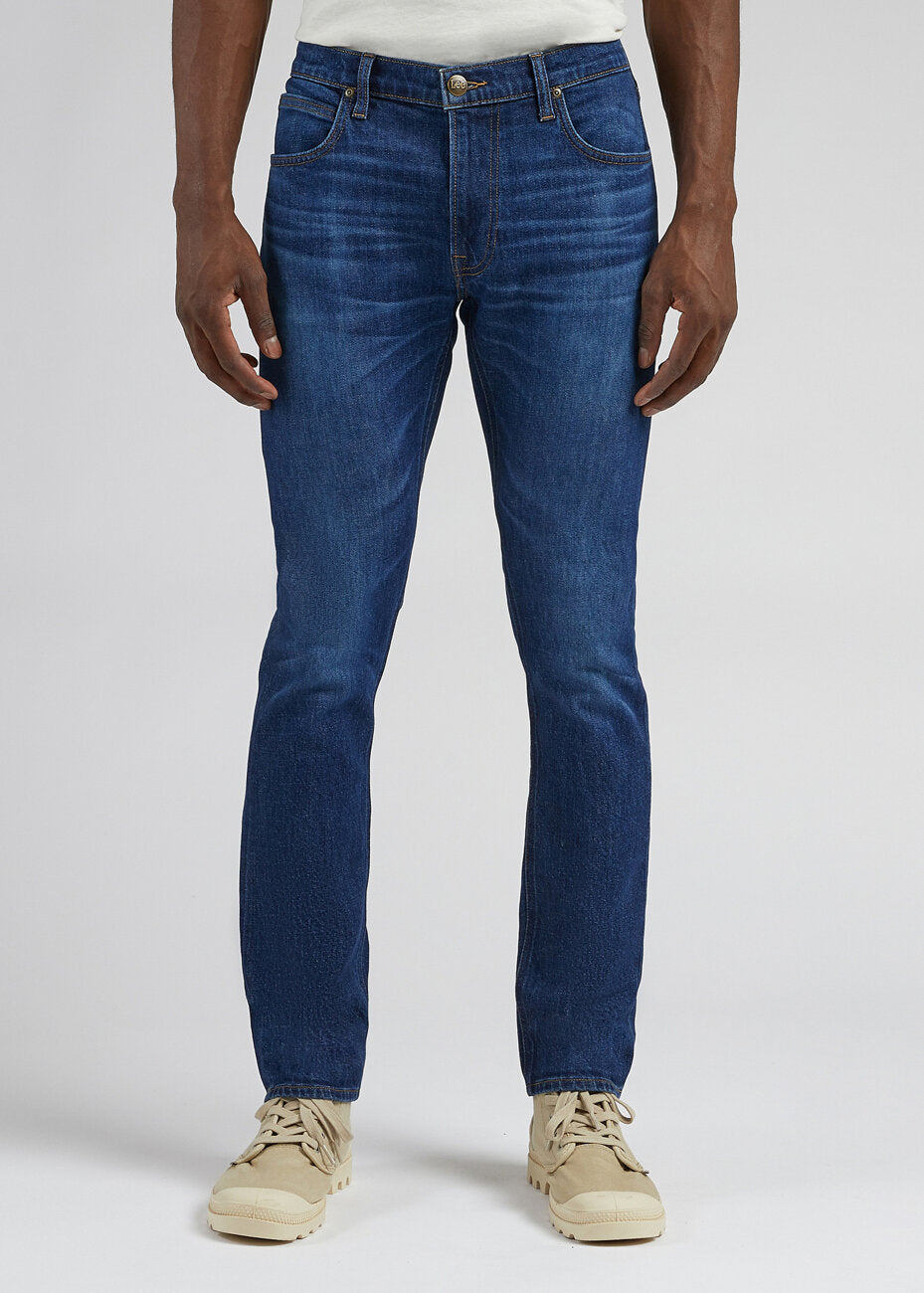 Spodnie Męskie Jeansowe Lee Luke Dark Worn Kansas L719IAC22 112328479, W31 L34