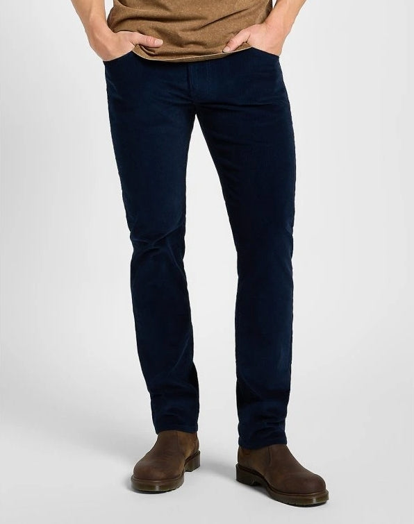 MĘSKIE SPODNIE SZTRUKSOWE LEE DAREN ZIP FLY RIVET NAVY 112373981, W31 L32