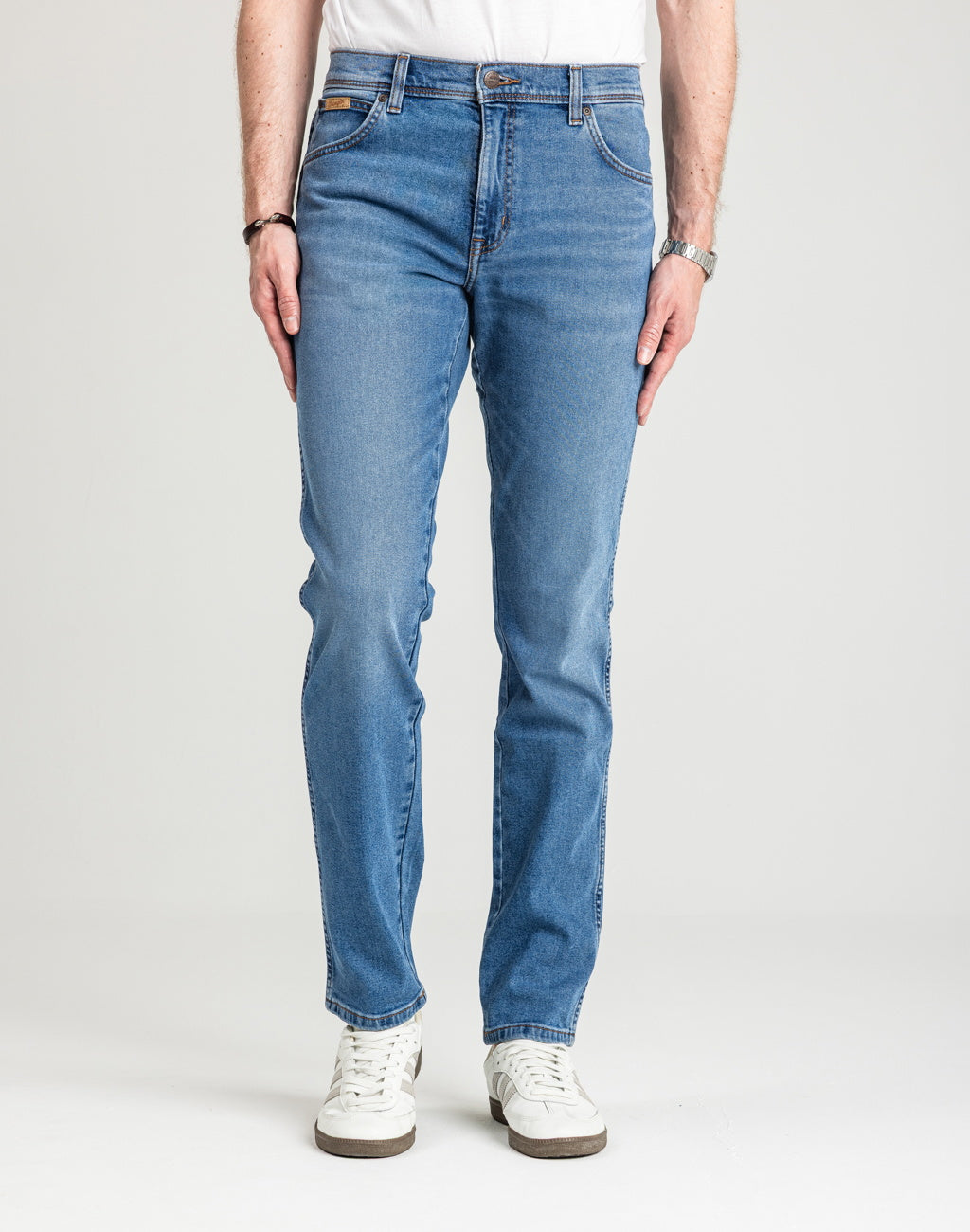 MESKIE SPODNIE WRANGLER TEXAS SLIM THE MARVERICK 112330696, W36 L30