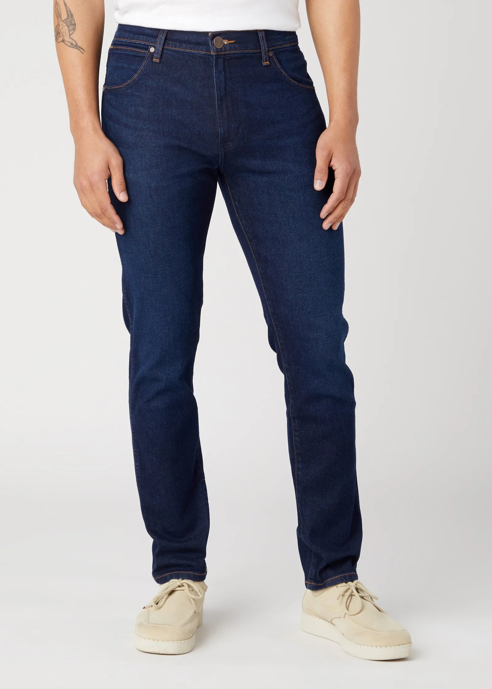 Męskie Spodnie Jeansowe Wrangler Larston Landed 112341469, W33 L34