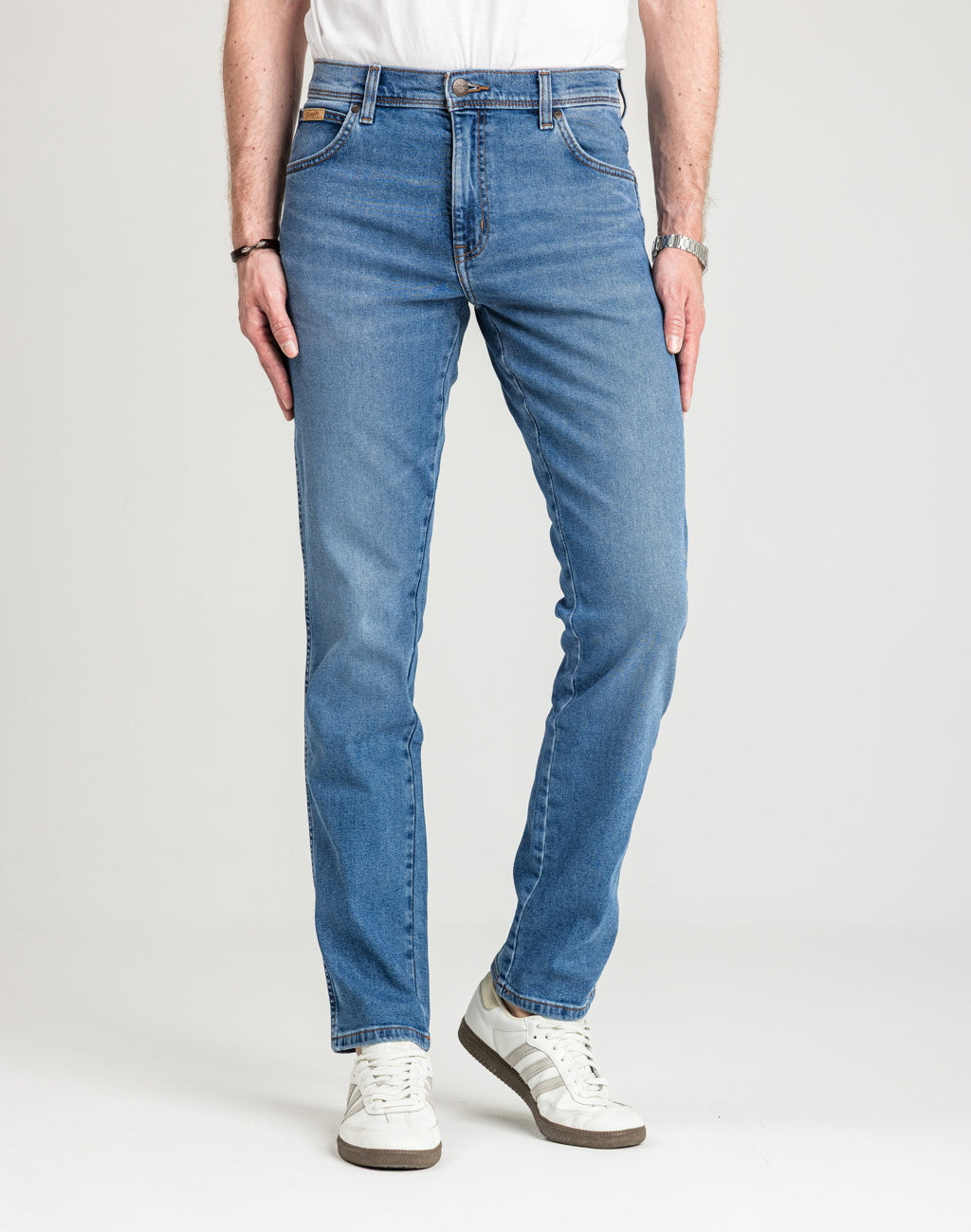 Męskie Spodnie Wrangler Texas Slim The Marverick 112330696, W32 L32