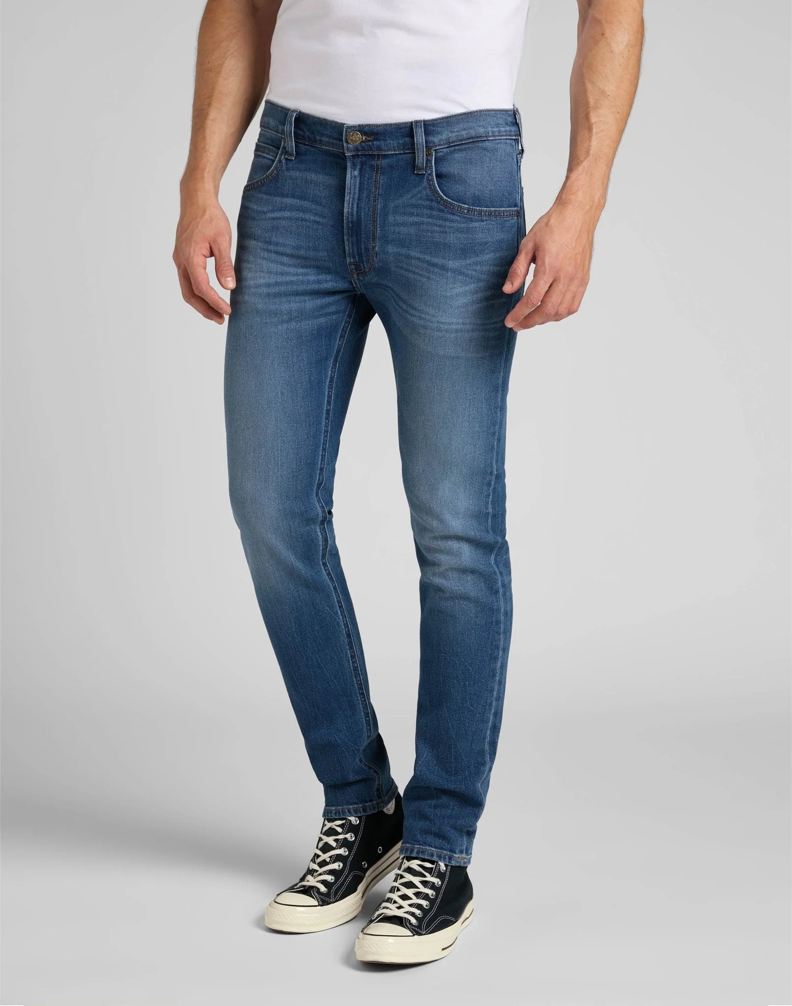 Męskie Spodnie Jeansowe Lee Luke Fresh 112318933, W34 L32