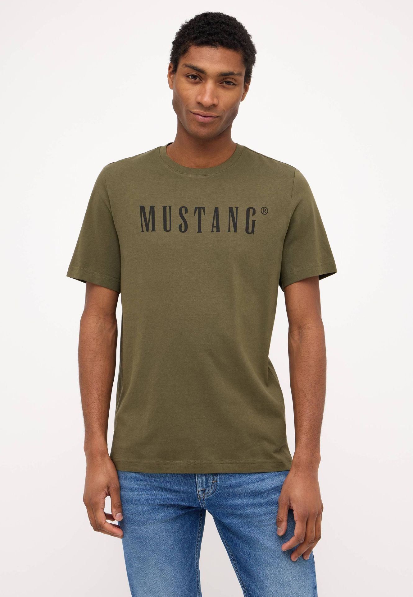 Męski T-shirt Koszulka Mustang Style Austin Sea Turtle 1014695 6529, M