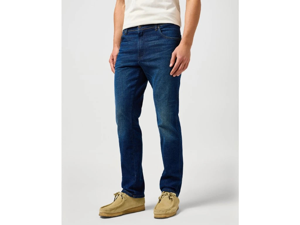 Męskie Spodnie Jeansowe Wrangler Texas Blue Abyss 112364456, W33 L32