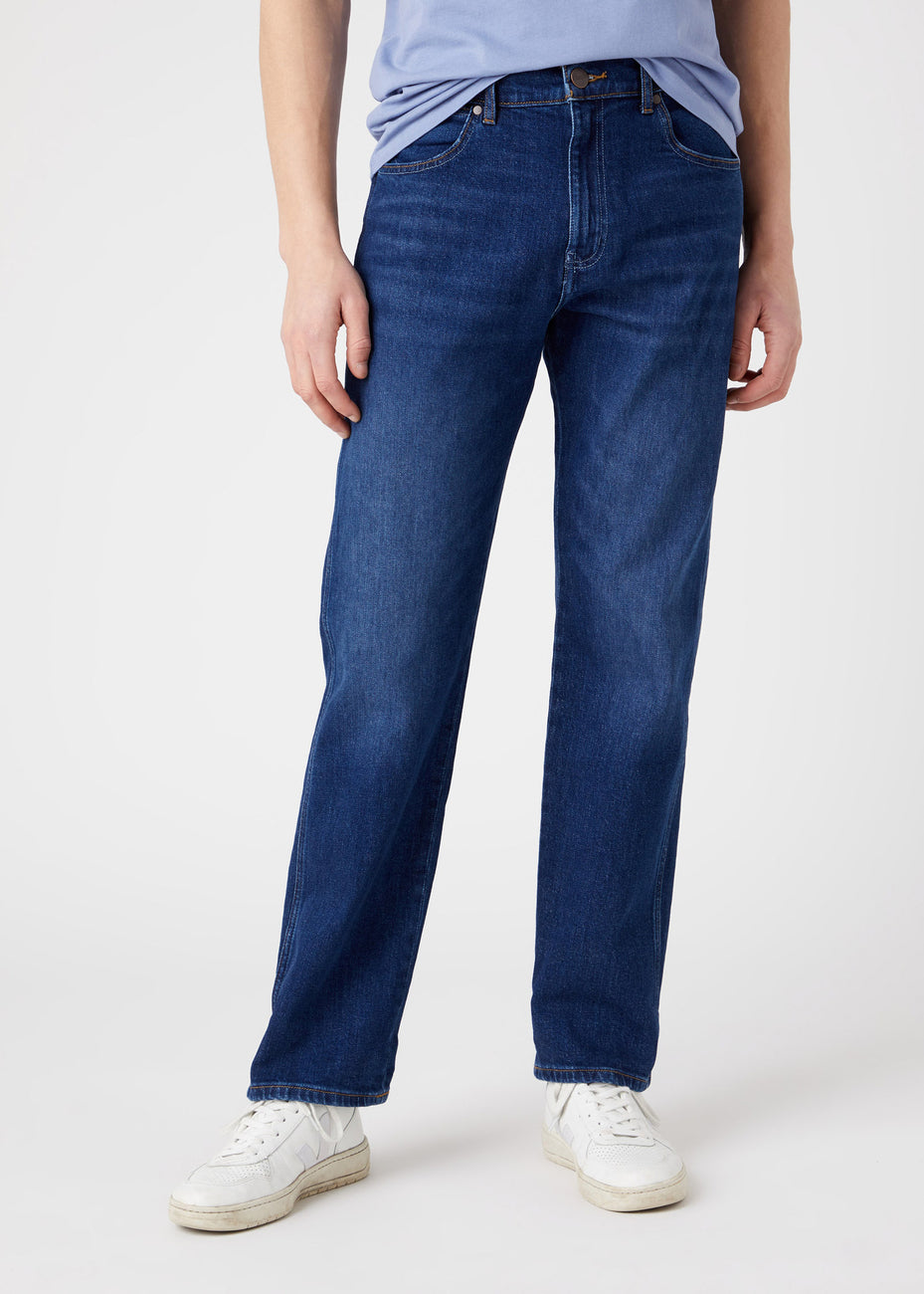 Spodnie Męskie Jeansowe Wrangler Frontier Dancing Water W16VJX20C 112323486, W33 L34