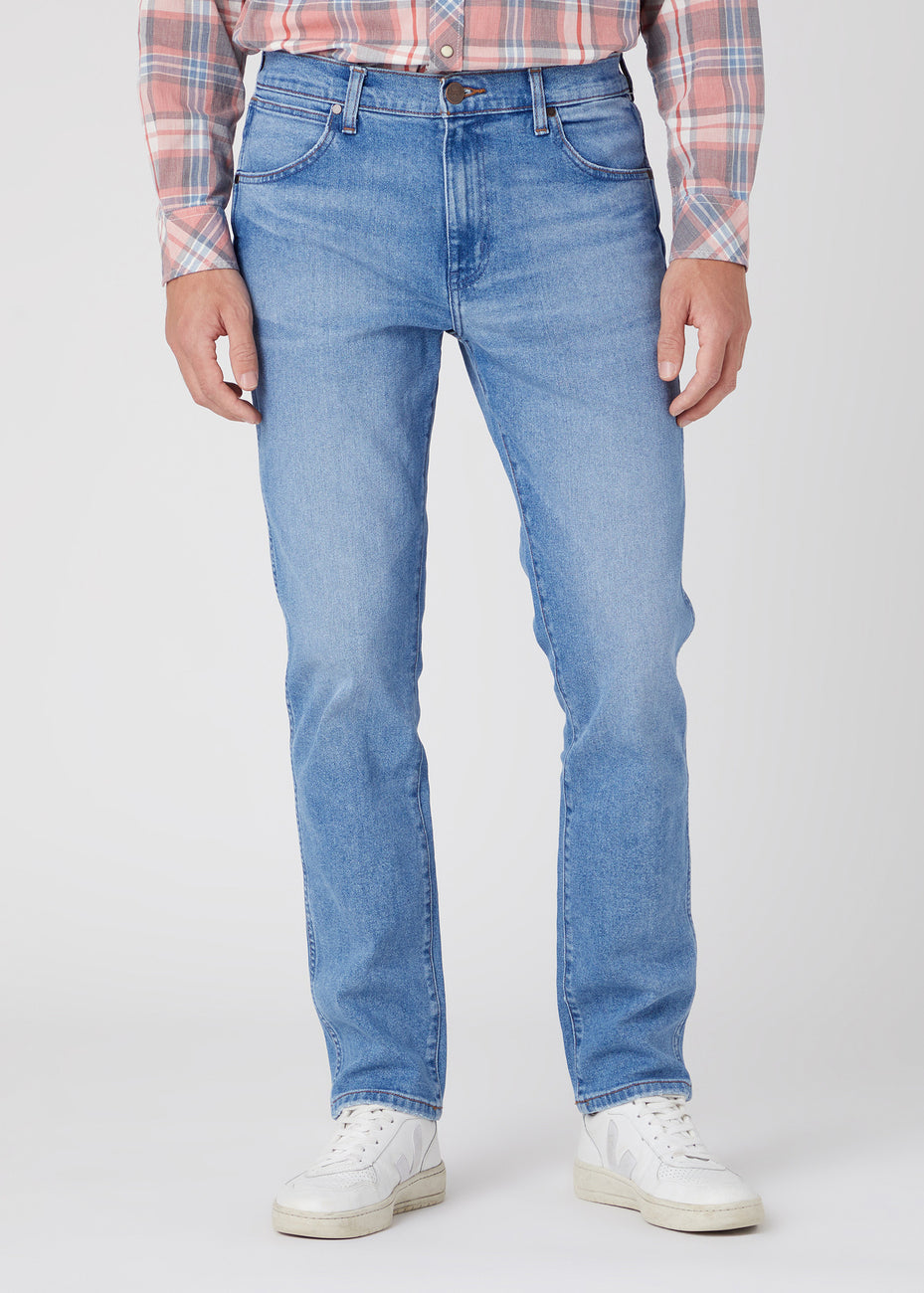 Męskie Spodnie Jeansowe Wrangler Larston Cool Spot W18SYLZ70 112330749, W31 L34