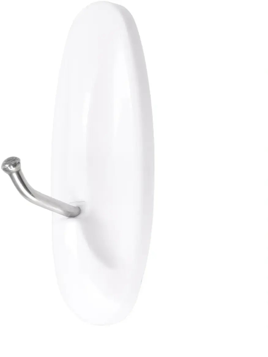 YokaHome Haczyki samoprzylepne duże, zestaw 2szt haczyk+3szt taśma, metalowy haczyk, udźwig do 1kg, ...