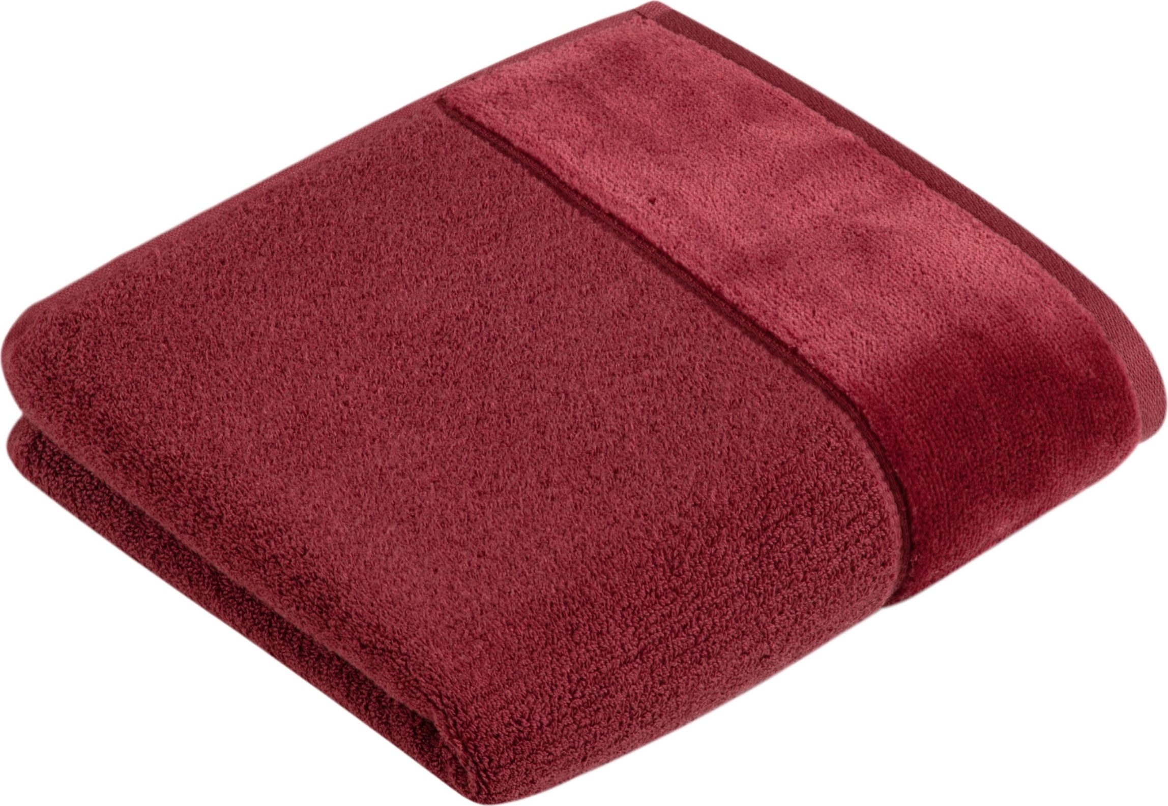 Фото - Рушник Vossen Ręcznik bawełniany 67x140 cm PURE Red Rock Czerwony 