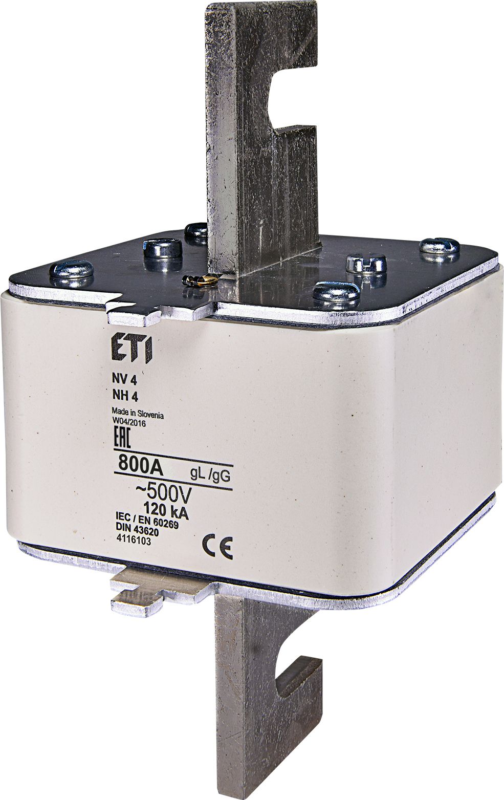 Фото - Автоматичний вимикач ETI Polam Wkładka bezpiecznikowa NH4 800A gG 500V WT-4  (004116103)