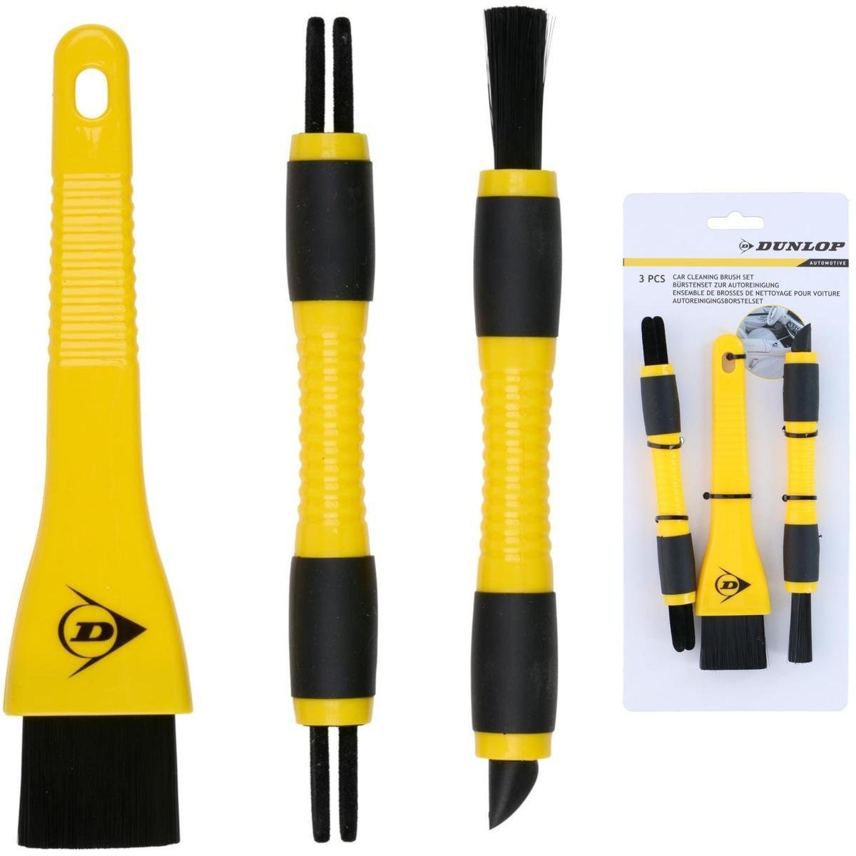 Dunlop ZESTAW DO SPRZĄTANIA SAMOCHODU 3 ELEMENTY DUNLOP