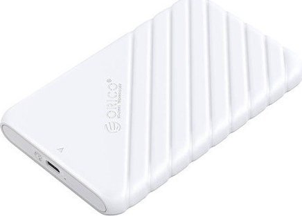 Kieszeń Orico Obudowa dysku 2,5" USB-C 3.1 6Gbps biała (25PW1C-C3-WH-EP)