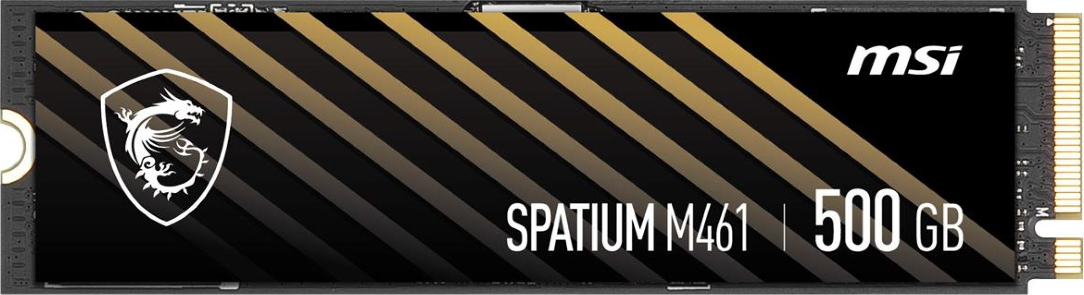 Dysk SSD MSI Spatium M461 500GB M.2 2280 PCI-E x4 Gen4 NVMe (S78-440K260-P83)