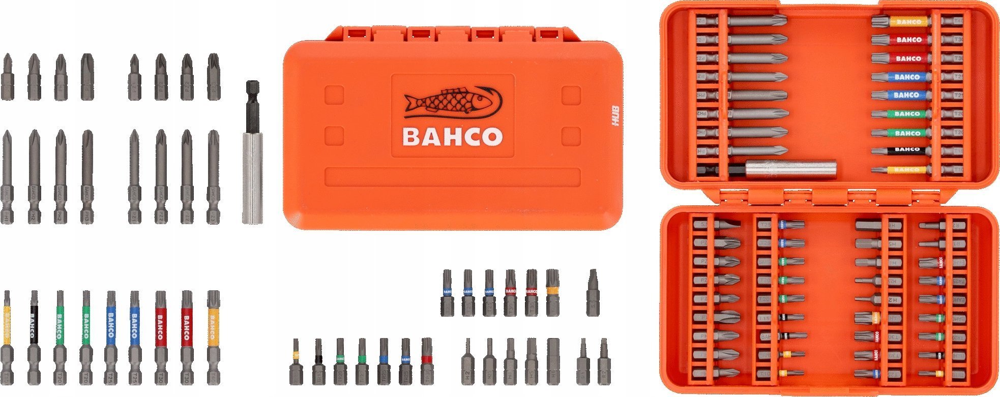 Bahco BAHCO 1/4" BITS SET 54pcs. 59/S54BC