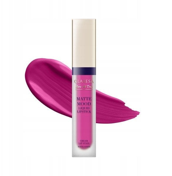 CLARESA_Matte Mood Liquid Liptick matowa pomadka w płynie do ust 06 Bliss 7ml
