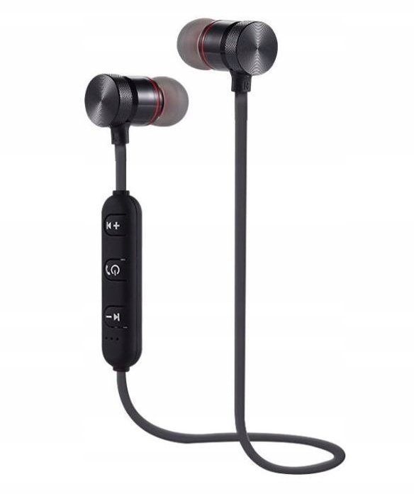 Marwik Sportowe Bezprzewodowe Bluetooth Douszne do Biegania Mikrofon