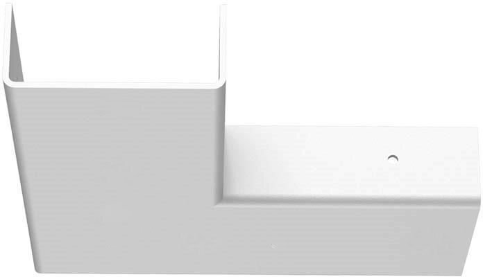MK Systemy Kominowe Narożnik do Systemu Modułowego Biały Cube Line System Line Move Antigo