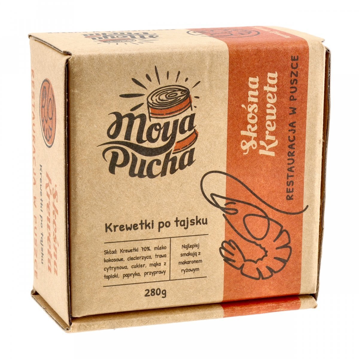 ARQUIVET Danie w puszce Moya Pucha Skośna Kreweta krewetki tajski styl