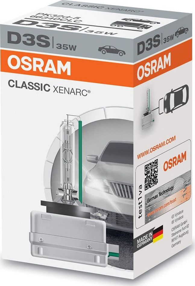 Osram OSRAM xenonová výbojka D3S XENARC CLASSIC 12/24V 35W PK32d-5 (Krabička 1ks)