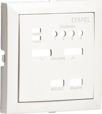 Efapel EFAPEL AQUARELLA ELEMENT CENTRALNY DO STEROWNIKA DŹWIĘKU MONO LODOWY 90704 TGE