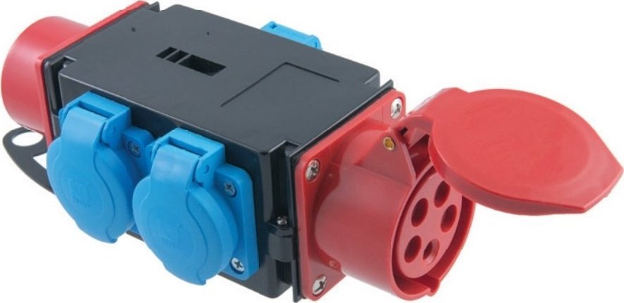 Pawbol Rozgałęźnik siłowy 16A/5 + 3x250V - R-BOX MINI 3