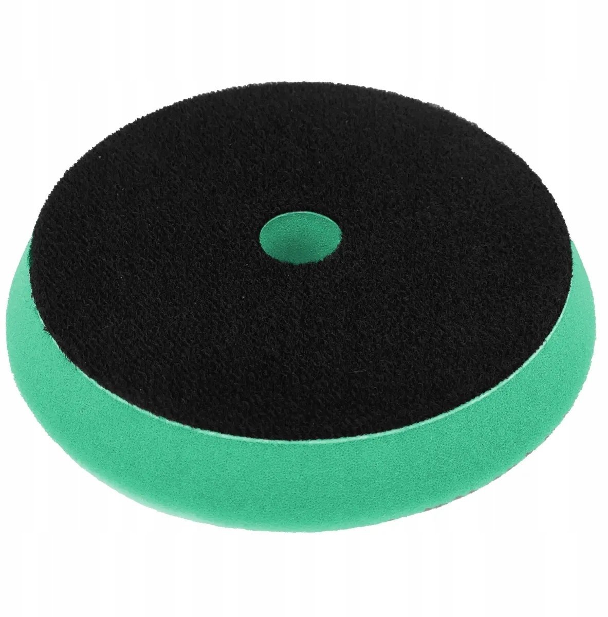 Dedra Gąbka polerska z rzepem bardzo twarda 150mm gr25mm (zielona)