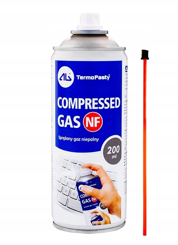 AG TermoPasty Sprężony gaz niepalny SPRAY 200 ml (COMPRESSED-GAS-NF/200)