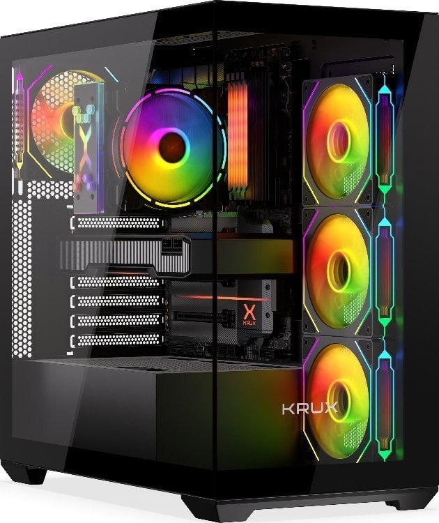 Komputer Core i5-14400F, 32 GB RAM, RTX 5070, 1 TB M.2 PCIe, Windows 11 Home Trial Krux Exo
