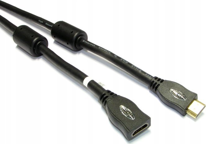 Kabel Vitalco HDMI - HDMI 5m złoty (05037)