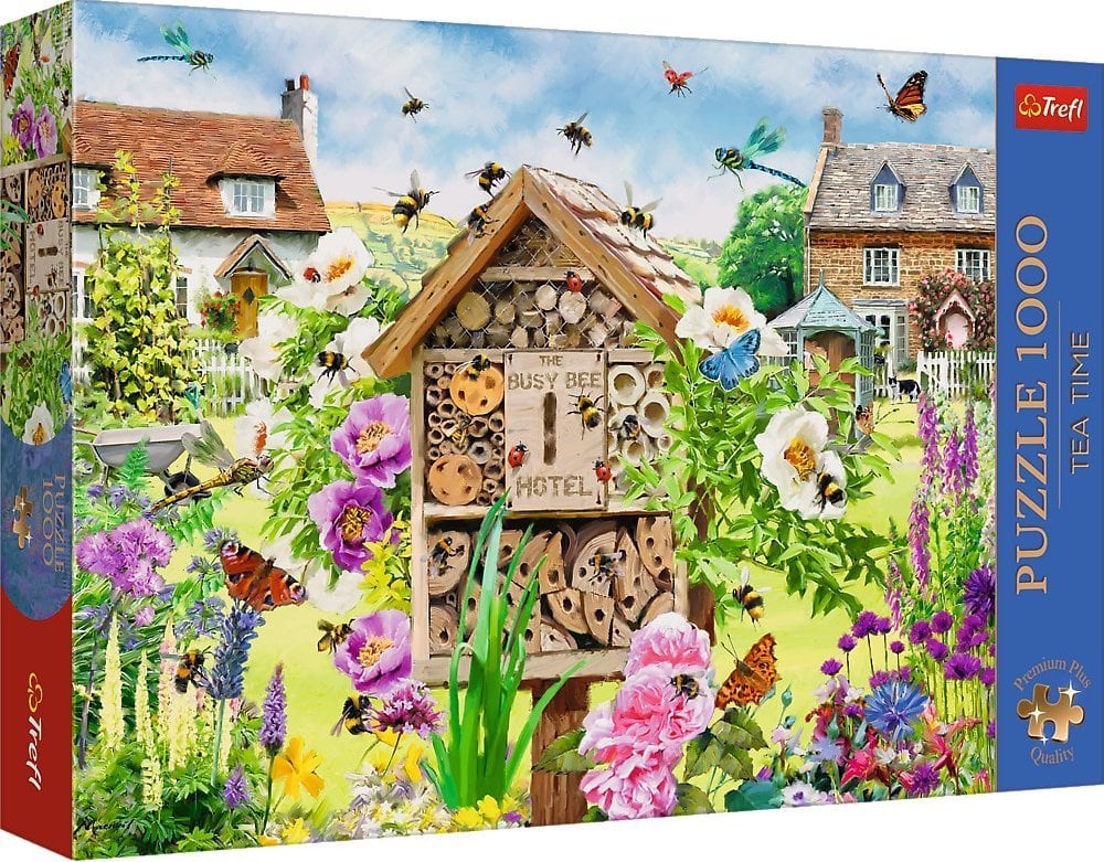 Trefl Puzzle 1000el Premium Plus Tea time: Dom dla pszczół 10809
