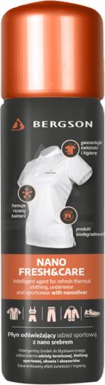 Bergson bergson płyn do prania odzieży sportowej nano srebro 300ml odświeżający