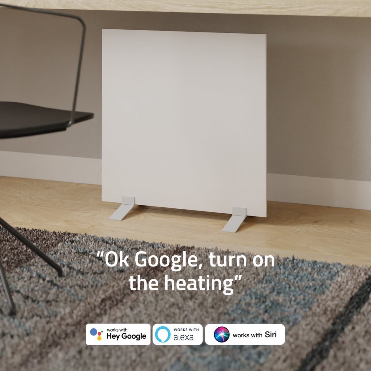 Hombli smartes Infrarot Heizpanel 2024, 350W