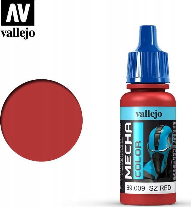 Vallejo Vallejo: 69.009 - Mecha Color - SZ Red (17 ml)