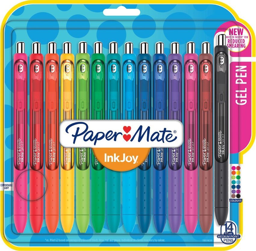 Фото - Ручка Paper Mate 1x14  InkJoy Gel M 14 colours 