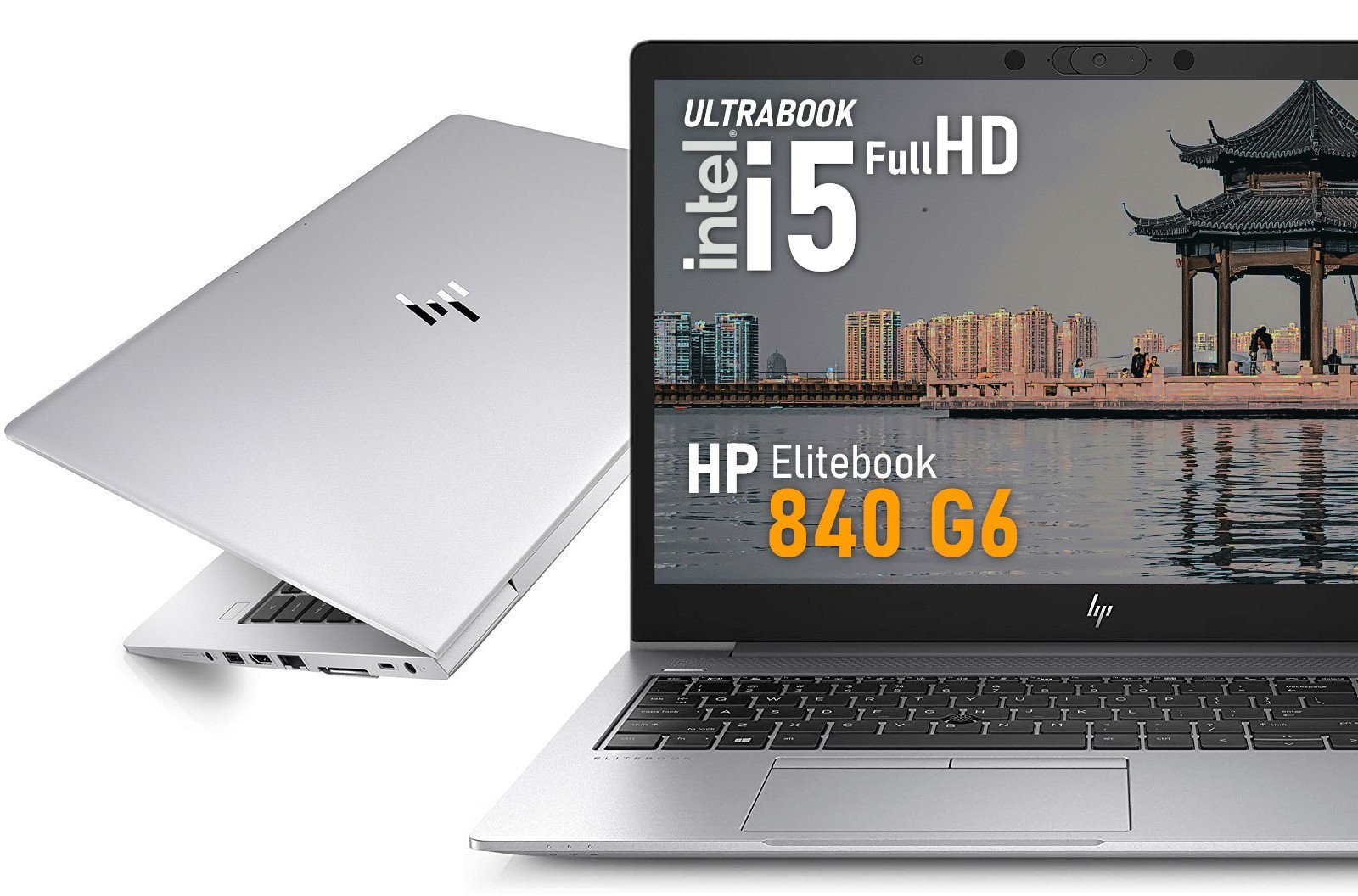 Elitebook 840 G6 i5-8365U 16GB 512GB SSD 14" FHD IPS Windows 11 Pro