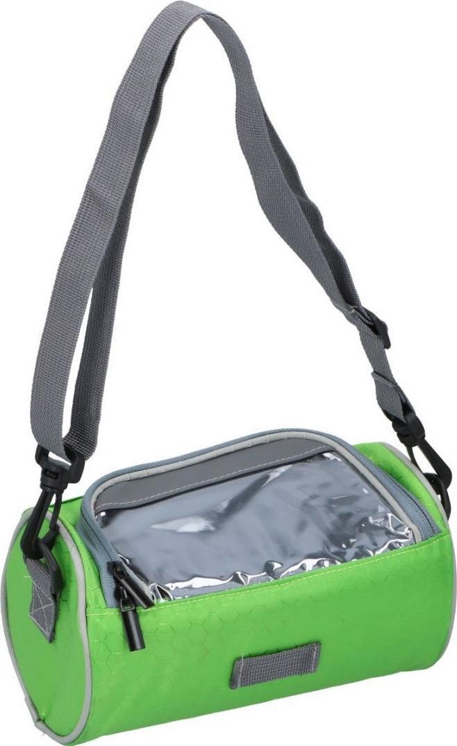 Dunlop SAKWA TORBA ROWEROWA 2W1 NA KIEROWNICĘ DUNLOP - ZIELONY