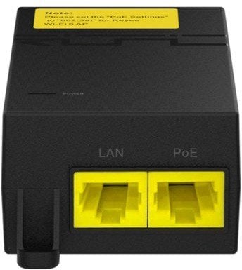 Ruijie Reyee RG-POE-AT30| Injector PoE, 2 port, 2xGbit, 1xPoE, 31,2W, 52V