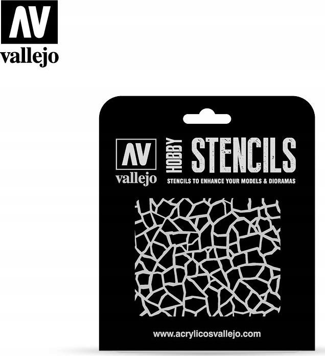 Vallejo : Stencils - Giraffe Camo WWII