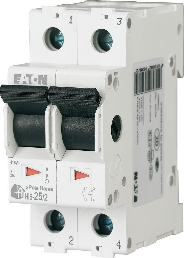 Eaton Rozłącznik modułowy 25A 2P HIS-25/2 167347