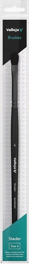 Vallejo : B06008 - Shader - Flat Brush - Synthetic 8