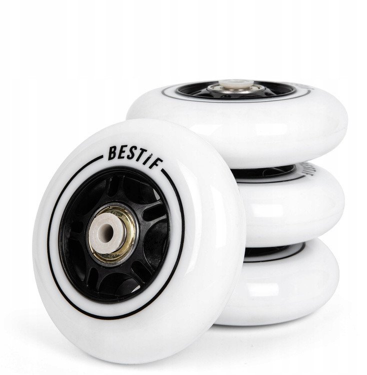 Bestif Kółka + łożyska BESTIF BKR01 PU 72x24 abec 9