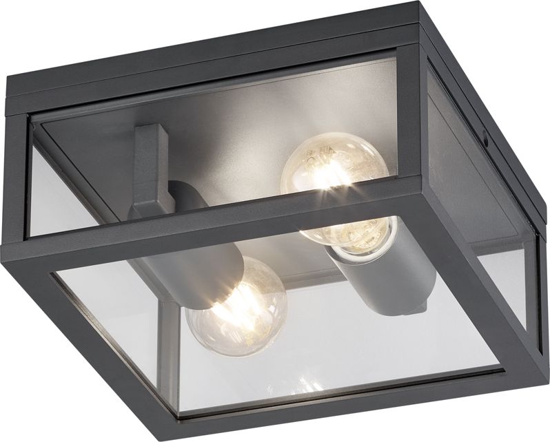 Lampa sufitowa Trio Plafon sufitowy na taras grafit Trio GARONNE