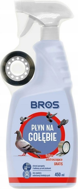 Bros Środek na gołębie 450ML