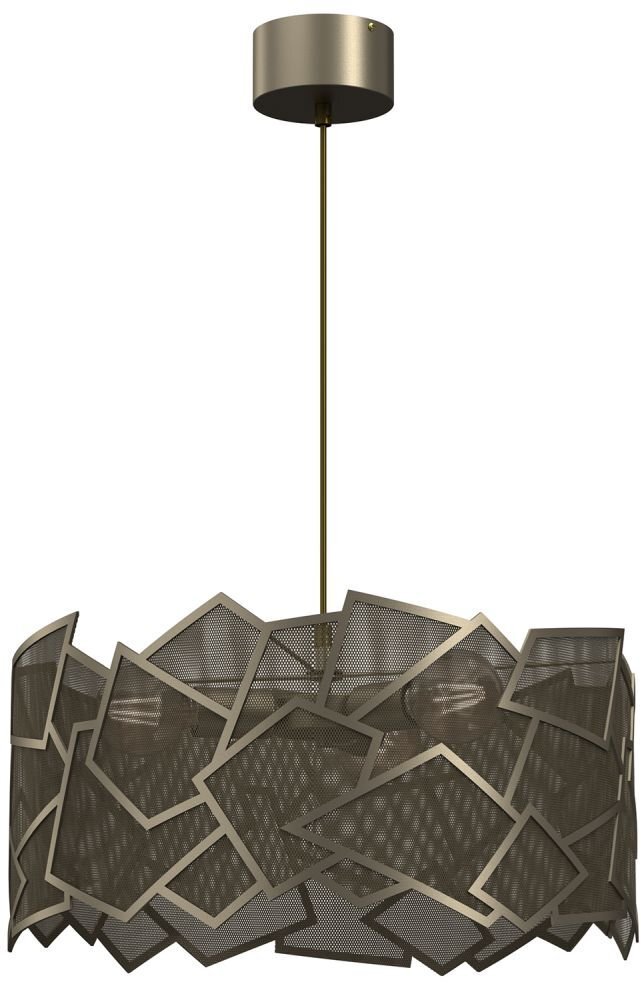 Lampa wisząca Luminex Camo 554 z metalowej siatki