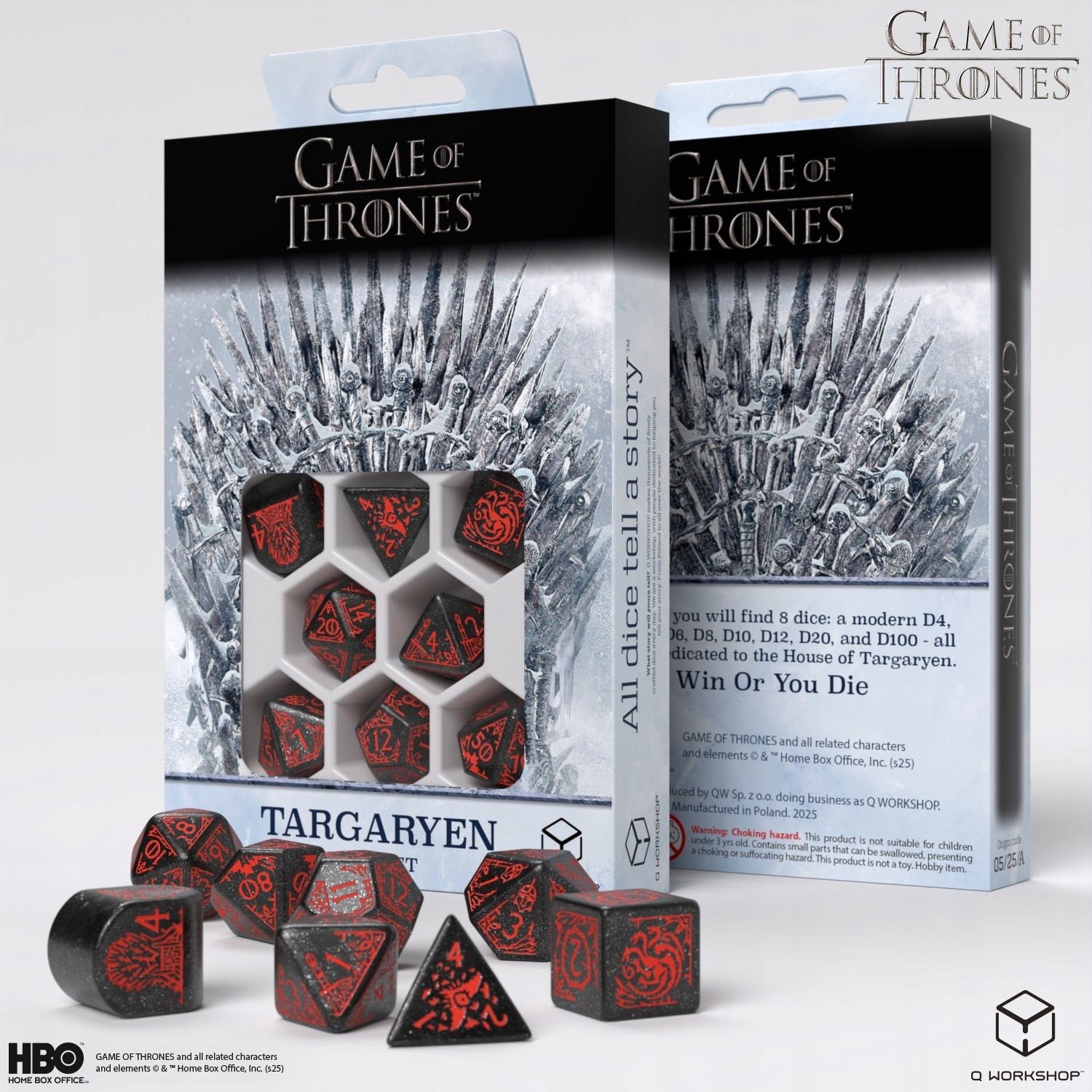 Q-Workshop Komplet ko¶ci: Gra o Tron - Targaryen