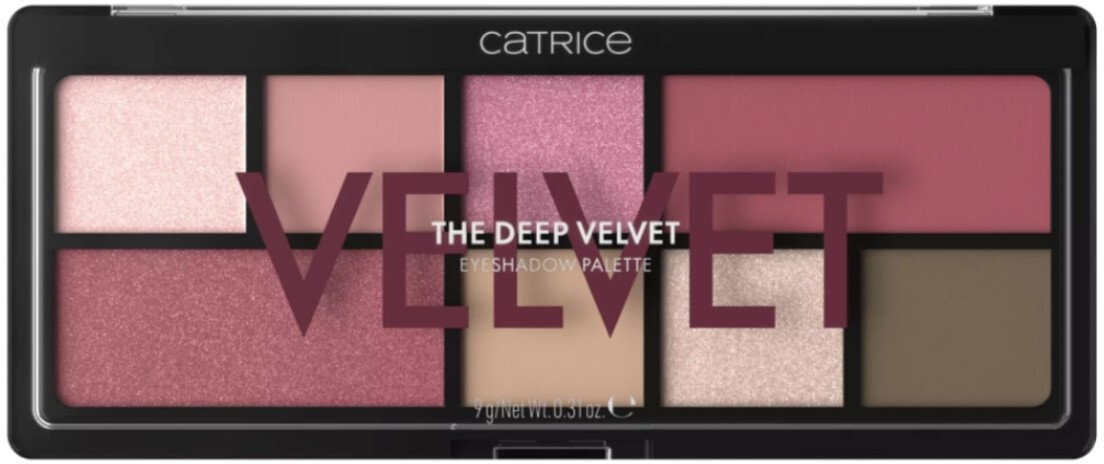 Catrice Catrice The Deep Velvet Eyeshadow Palette Paleta cieni do powiek 9g