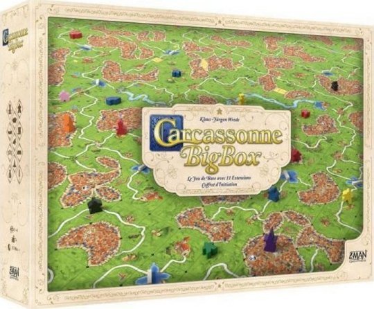 Asmodee Gra Planszowa Asmodee Carcassonne: Big Box 2021 (FR)