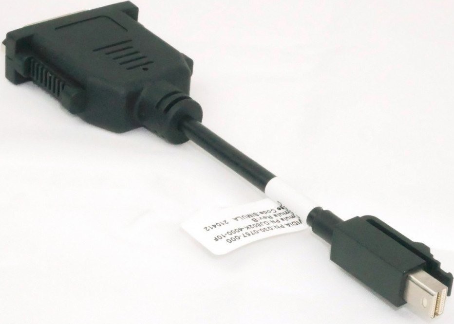 Zdjęcia - Kabel PNY Adapter AV  Adapter miniDP-DVI V3 QSP-MINIDP/DVIV3 