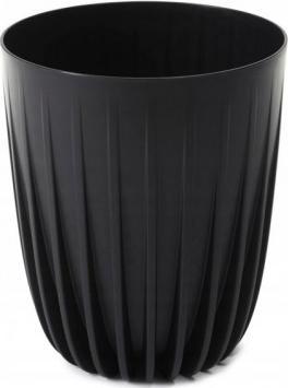 Lamela Doniczka plastikowa z wkładem Mira Eco 14,5 cm czarna