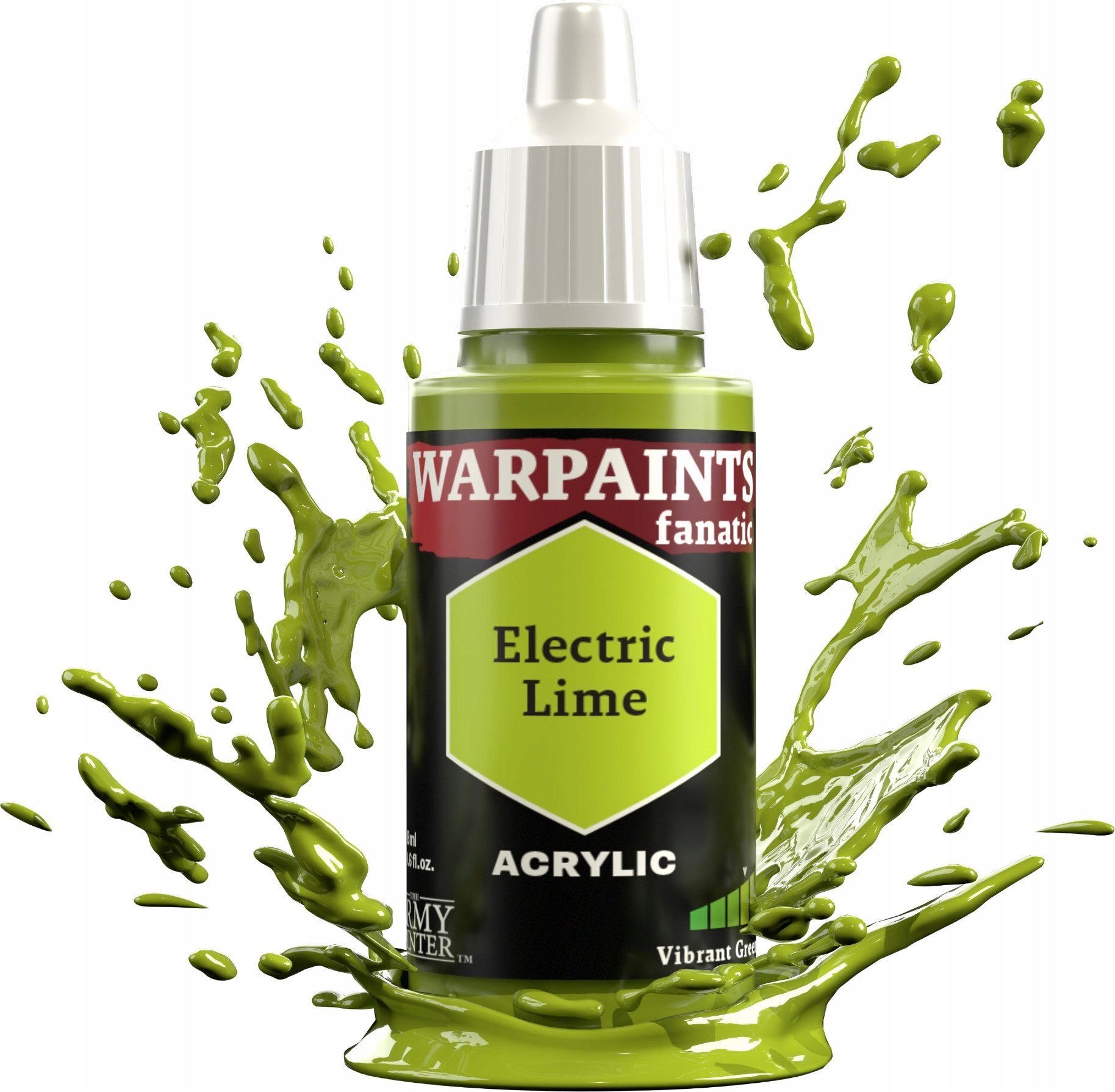 Army Painter The : Warpaints - Fanatic - Electric Lime